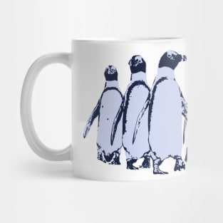 African Penguin Gang Mug